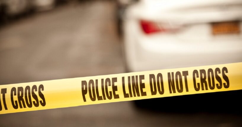Police tape is pictured in a file photo.