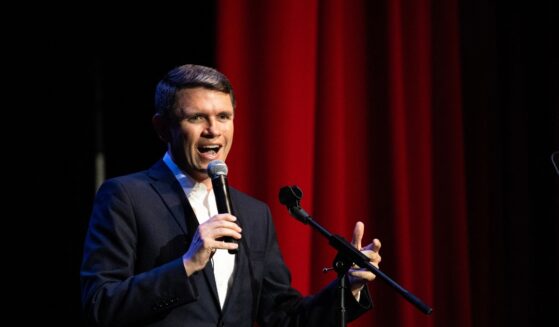 Democratic candidate for U.S. Senate James Talarico speaks during a campaign rally as part of his "New American Dream Tour" in Pasadena, Texas, on Aug. 9, 2026.