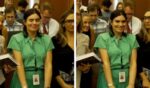Brittany Romano drew criticism for smiling during the Lindsay Clancy murder trial in August 2026 which took place in Massachusetts.