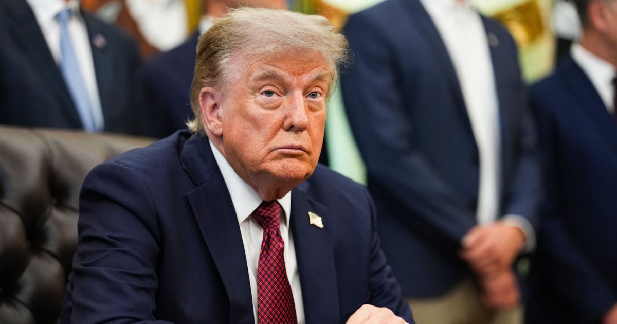 President Donald Trump makes an announcement on American nuclear innovation in the Oval Office at the White House on July 24, 2026, in Washington, D.C.