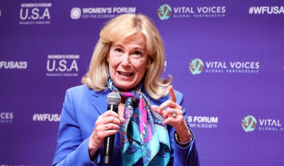 George W. Bush Institute Senior Fellow Deborah Birx speaks at the 2023 Women’s Forum U.S.A. hosted by Vital Voices and the Women’s Forum for the Economy and Society at Vital Voices Headquarters on March 29, 2023, in Washington, D.C.