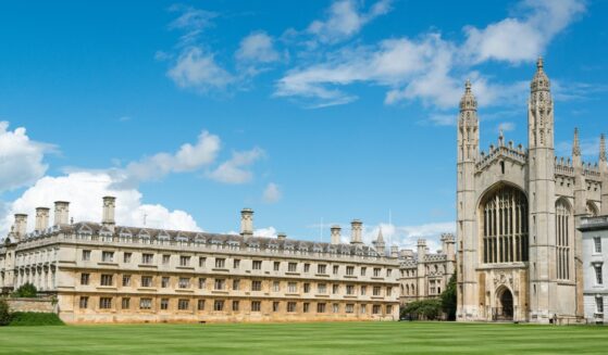King's College at Cambridge University.