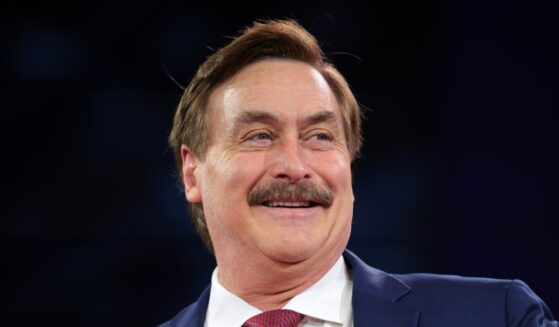 MyPillow CEO Mike Lindell speaks at the Conservative Political Action Conference at the Gaylord National Resort Hotel and Convention Center on Feb. 21, 2025, in Oxon Hill, Maryland.