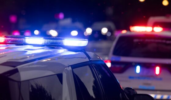A police unit responds to the scene of an emergency in Washington, D.C., on June 8, 2025.