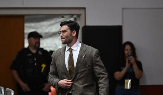 Influencer and left-wing political commentator Hasan Piker is introduced during a campaign rally for Wisconsin gubernatorial candidate Francesca Hong on Aug. 2, 2026, in Milwaukee, Wisconsin.