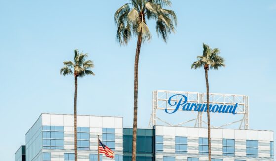 The Paramount Building in Beverly Hills, California, on April 4, 2025.