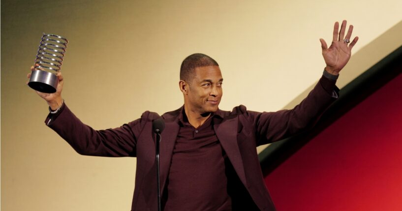 Don Lemon accepts an award during the 30th Annual Webby Awards at Cipriani Wall Street on May 11, 2026, in New York City.
