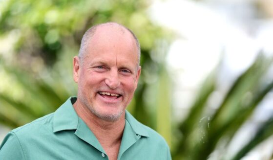 Woody Harrelson poses during the "Full Phil" photocall at the 79th annual Cannes Film Festival at Palais des Festivals on May 16, 2026, in Cannes, France.