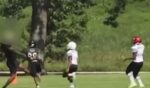 A parent in Racine, Wisconsin, allegedly tripped a youth football player on Aug. 22, 2026.