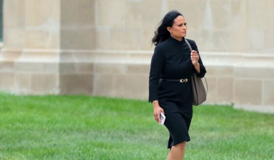 Journalist Kristen Welker arrives for the funeral service for the late U.S. Sen. Lindsey Graham outside the Washington National Cathedral on July 28, 2026, in Washington, D.C.