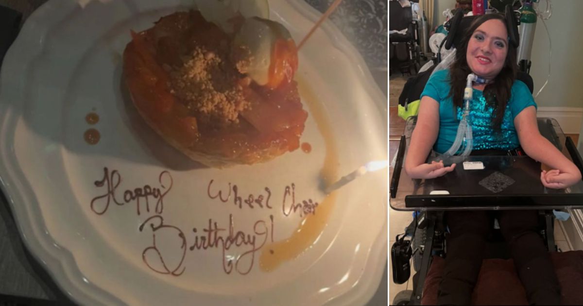 A New Jersey restaurant was the site of a massive kitchen fail when it sent out a dessert with a message insulting a customer.