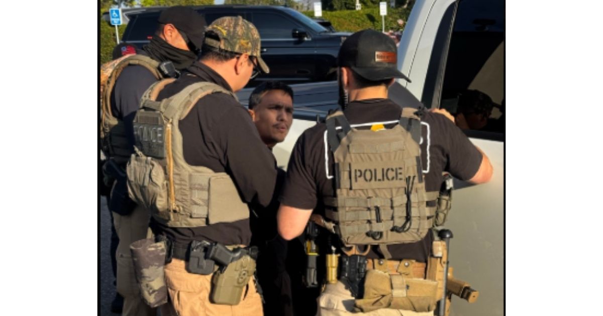 Federal officials arrested a Honduran national on charges of unlawfully registering to vote in California and falsely claiming to be a U.S. citizen.
