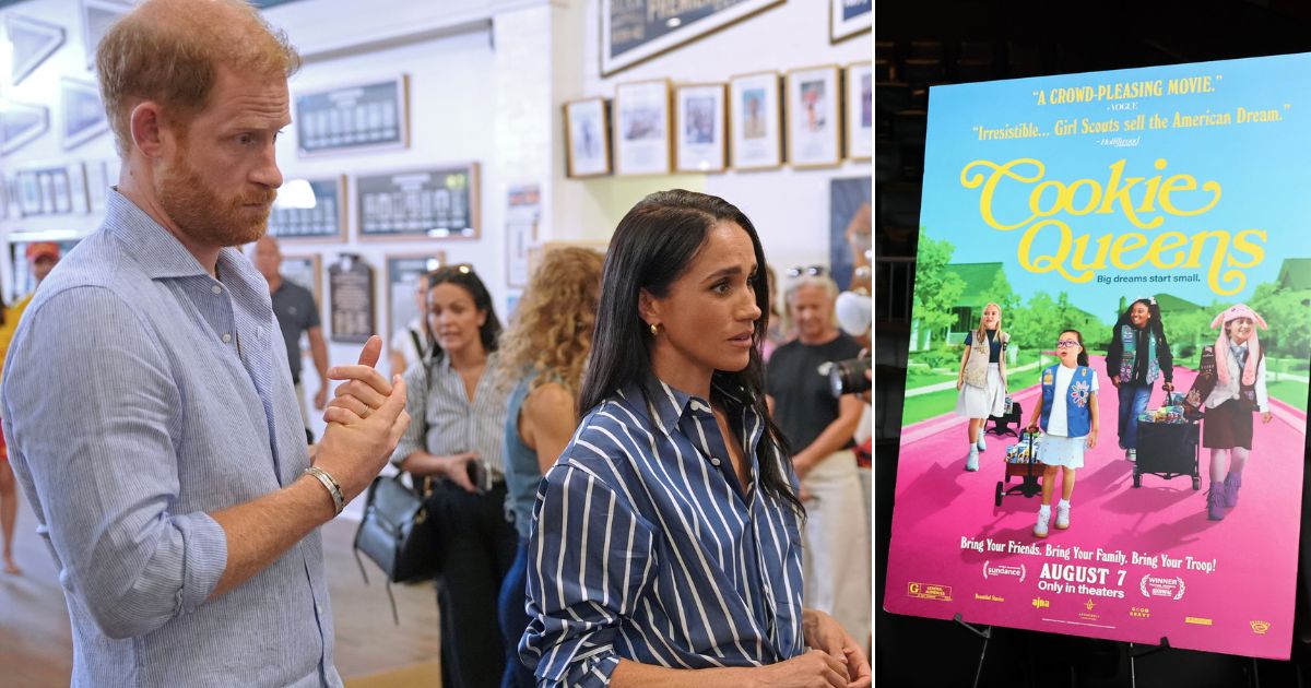 Prince Harry and Meghan, Duchess of Sussex, seen at left in an April photo, did not get the reception they hoped for with their latest project, "Cookie Queens."