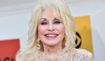 Dolly Parton, legendary country star, is pictured on a red carpet on April 3, 2016 in Las Vegas, Nevada.