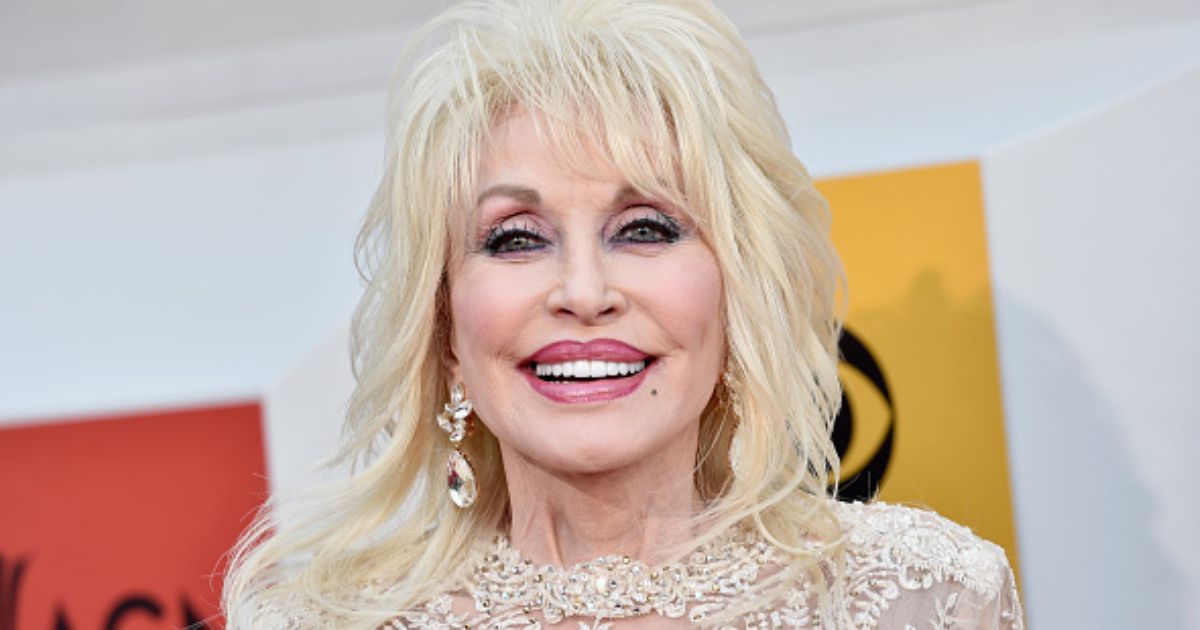 Dolly Parton, legendary country star, is pictured on a red carpet on April 3, 2016 in Las Vegas, Nevada.