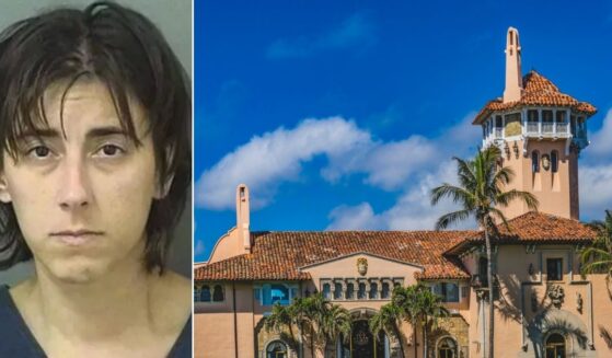 Police said Alexa Scharf was arrested after driving through a Secret Service checkpoint near President Donald Trump's Mar-a-Lago residence in Palm Beach Florida.