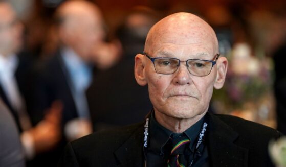 Democratic Party strategist James Carville attends The New York Times DealBook Summit 2025 at Jazz at Lincoln Center in New York City on Dec. 3, 2025.