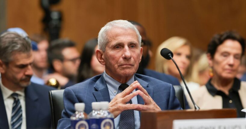 Former National Institute of Allergy and Infectious Diseases (NIAD) director Anthony Fauci listens during a Senate hearing on July 29, 2026 in Washington.