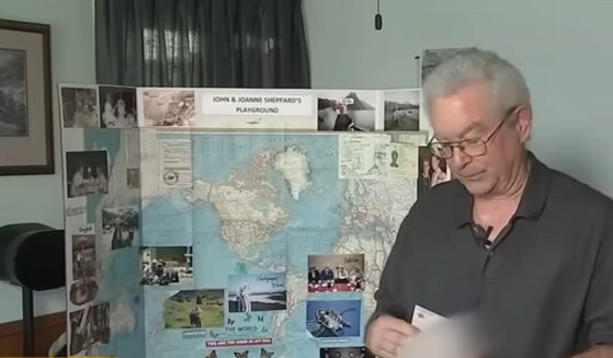 Bob Sheppard of Long Beach, California, was amazed at what he found in his mailbox on Aug. 3.