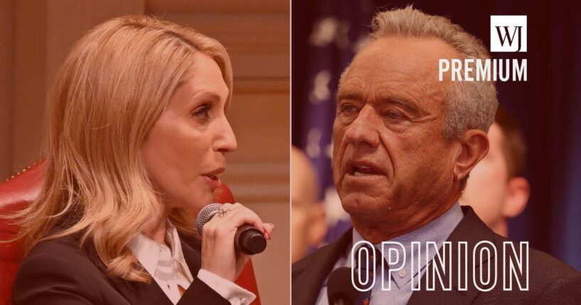 Secretary of Health and Human Services Robert F. Kennedy, Jr., right, carried the day when he stood up to CNN achor and chief political correspondent Dana Bash.