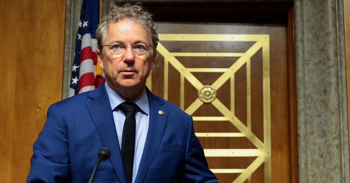 GOP Sen. Rand Paul of Kentucky, seen in an Aug. 6 photo, posted a video about what he found during his visit to Fort Knox Monday.