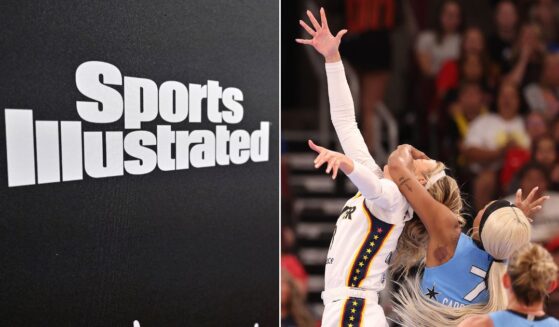 Sports Illustrated changed the title of an article about Dijonai Carrington's viral WNBA foul against Sophie Cunningham, right, after strong backlash online.