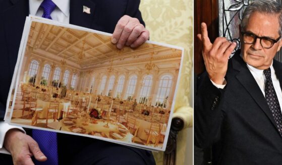 Instead of focusing on his many local problems, Philadelphia District Attorney Larry Krasner, right, seems oddly fixated on the idea of destroying the White House ballroom after President Donald Trump leaves office.