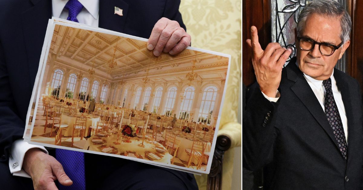 Instead of focusing on his many local problems, Philadelphia District Attorney Larry Krasner, right, seems oddly fixated on the idea of destroying the White House ballroom after President Donald Trump leaves office.