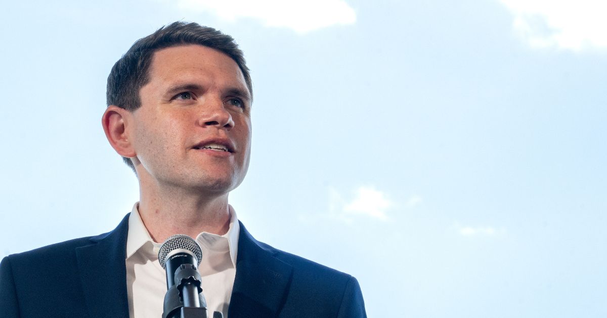U.S. Senate candidate James Talarico speaks during a July 22 news conference in Austin, Texas.