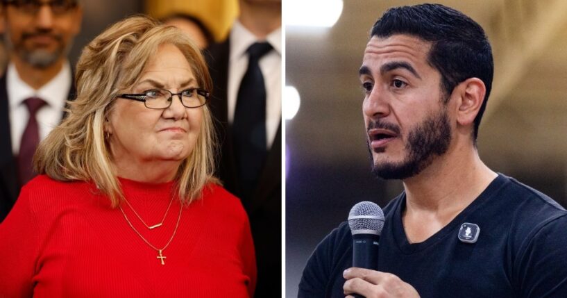 Beverly Aikins, the mother of Vice President J.D. Vance, responded to comments made by Michigan Democratic Senate candidate Abdul El-Sayed about her family on Sept. 2, 2026.