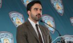 New York Mayor Zohran Mamdani speaks during a Department Of Correction Tribute To 9/11 Heroes ceremony at Riker's Island on Sept. 4, 2026, in New York City.