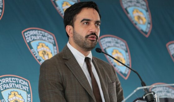 New York Mayor Zohran Mamdani speaks during a Department Of Correction Tribute To 9/11 Heroes ceremony at Riker's Island on Sept. 4, 2026, in New York City.