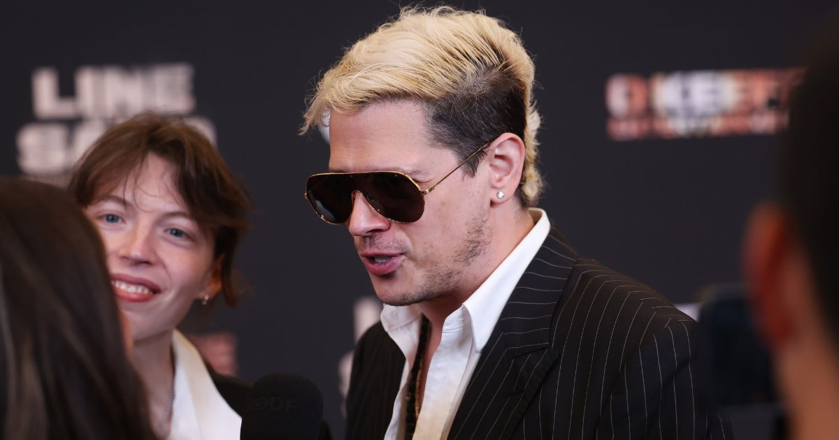 Milo Yiannopoulos attends the world premiere of James O'Keefe's debut film "Line In The Sand" at Regal Edwards Big Newport & RPX on Oct. 8, 2024, in Newport Beach, California.