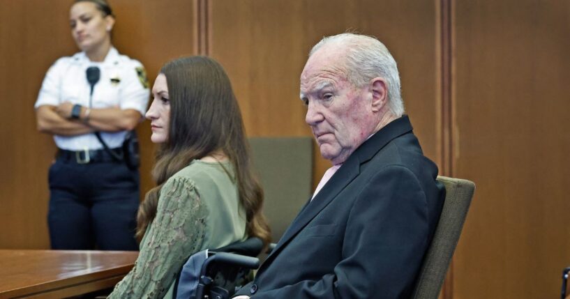 Kevin Reddington, defense attorney for Lindsay Clancy, and Lindsay Clancy look on as Judge William Sullivan instructs the jury to continue deliberating, during Lindsay Clancy's murder trial at the Plymouth County Superior Court in Plymouth, Massachusetts, on Sept. 4, 2026.