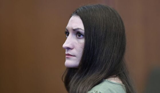 Defendant Lindsay Clancy looks toward the jury at the conclusion of Clancy's murder trial at the Plymouth County Superior Court in Plymouth, Massachusetts, on Sept. 4, 2026.