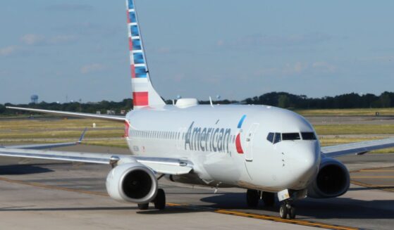 An American Airlines jet populates the tarmac on June 24, 2026, at JFK Airport in the Queens borough of New York City.