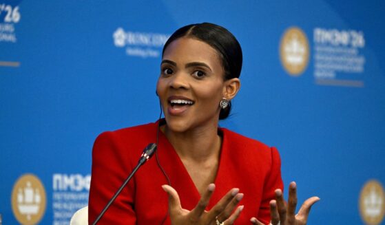 Candace Owens attends the St. Petersburg International Economic Forum in St. Petersburg, Russia, on June 4, 2026.