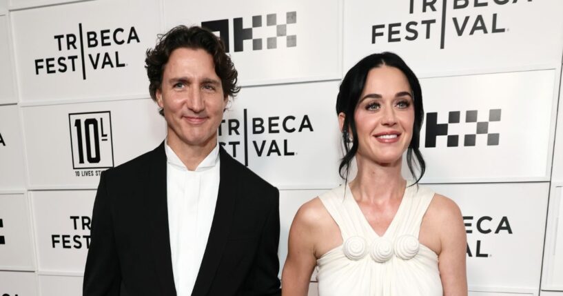 Justin Trudeau and Katy Perry attend 