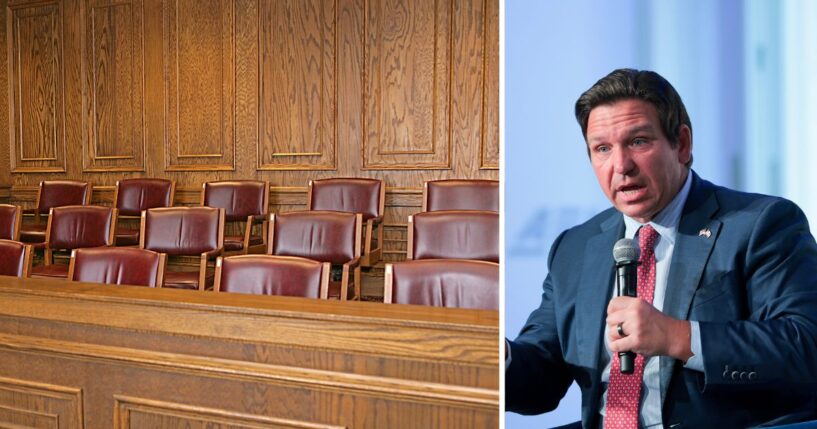 Florida Republican Gov. Ron DeSantis offered the lone juror in the Lindsay Clancy case safe asylum in Florida.