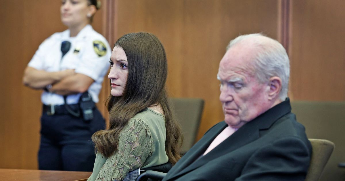 Lindsay Clancy and her attorney Kevin Reddington listen as the judge declares a mistrial at the conclusion of Clancy's murder trial at the Plymouth County Superior Court in Plymouth, Massachusetts, on Sept. 4, 2026.