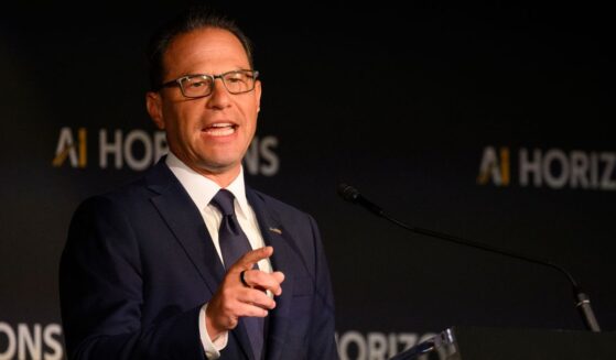 Pennsylvania Gov. Josh Shapiro delivers the keynote speech during the AI Horizons Summit at Bakery Square on Sept. 17, 2026, in Pittsburgh, Pennsylvania.