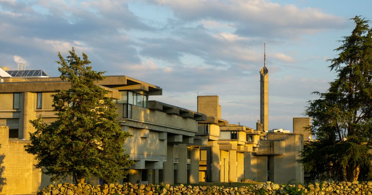 The campus of the University of Massachusetts, Dartmouth.
