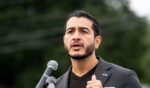 Michigan Democratic Senate candidate Abdul El-Sayed speaks during a press conference on Sept. 22, 2026, in Detroit, Michigan.