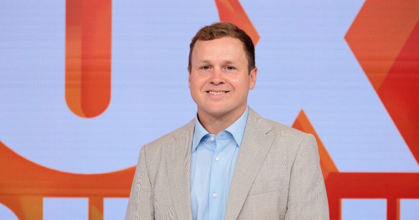 Spencer Pratt visits "Fox & Friends" at Fox News Channel Studios on May 28, 2026, in New York City.