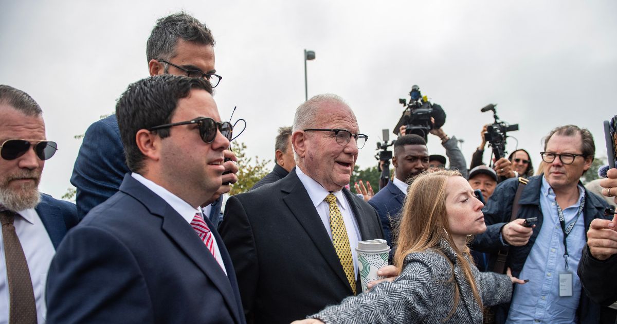 Kevin Reddington, attorney for Lindsay Clancy, arrives at the Plymouth County Superior Court in Plymouth, Massachusetts, on Sept. 29, 2026.