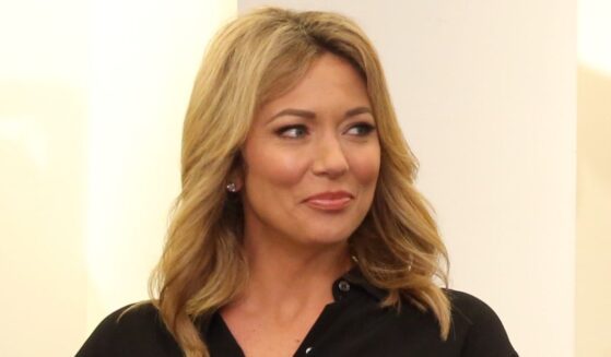 Journalist Brooke Baldwin, who was then with CNN, is seen in a 2018 photo.