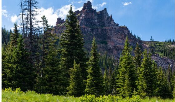 Castle Peak in the Colorado Rockies was the scene of a tragic climbing accident Sunday.