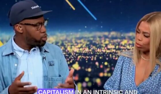 Entrepreneur Kmele Foster, left, schooled Jemele Hill on capitalism live on CNN.
