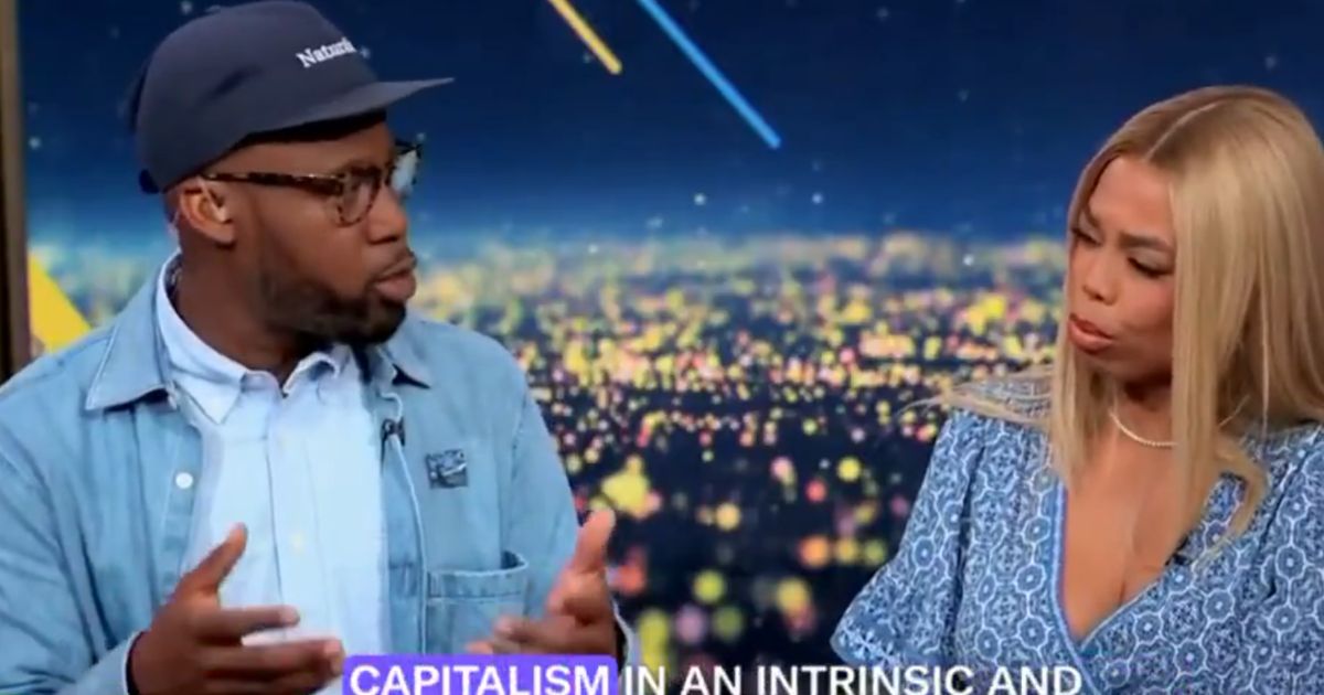 Entrepreneur Kmele Foster, left, schooled Jemele Hill on capitalism live on CNN.