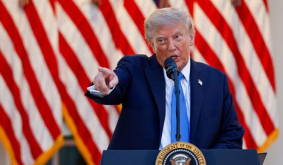 President Trump points at a reporter at the White House on September 2, 2026.